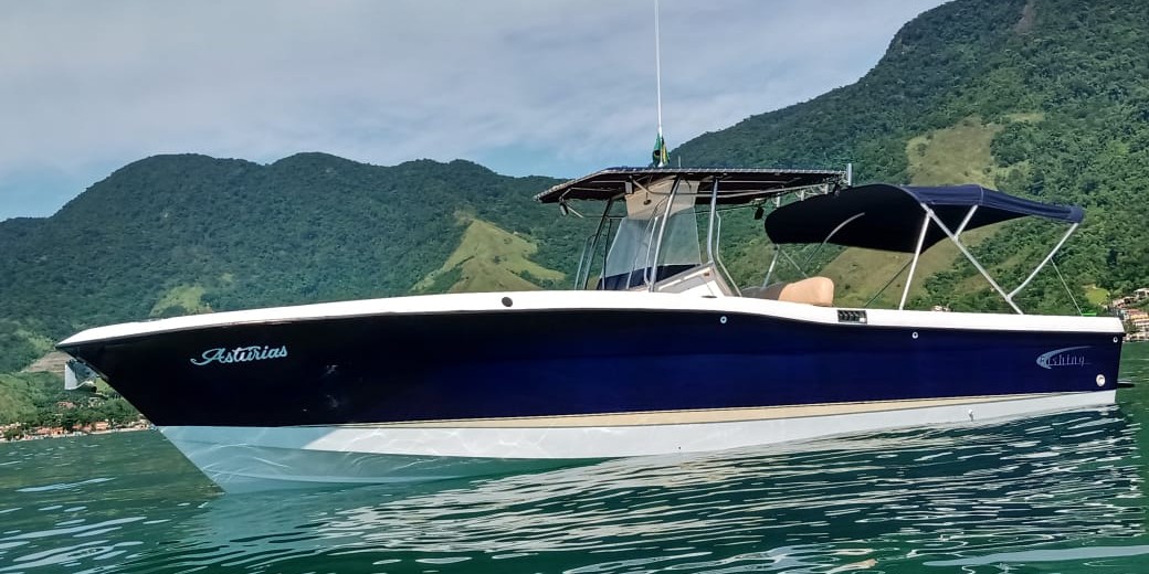 Passeio de Lancha Fishing em Caraguatatuba, Ubatuba, São Sebastião e Ilhabela
